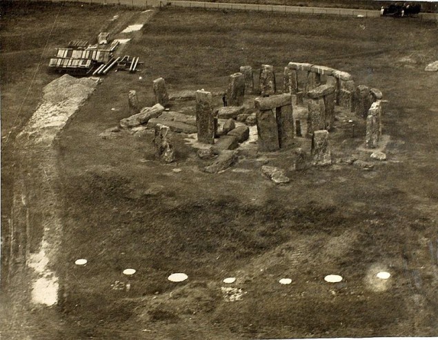 Stonehenge verso la fine degli anni 1940